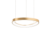 Suspension LED GEMINI - 42cm - Laiton - IDEAL LUX