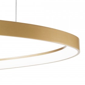 Suspension LED GEMINI - Ø 42cm - Laiton - IDEAL LUX