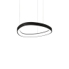 Suspension LED GEMINI - Ø 42cm - Noir - IDEAL LUX