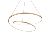 Suspension LED OZ - Ø 60cm - Laiton - IDEAL LUX