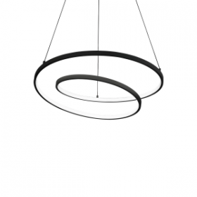 Suspension LED OZ - Ø 60cm - Noir - IDEAL LUX