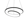 Suspension LED OZ - Ø 60cm - Noir - IDEAL LUX