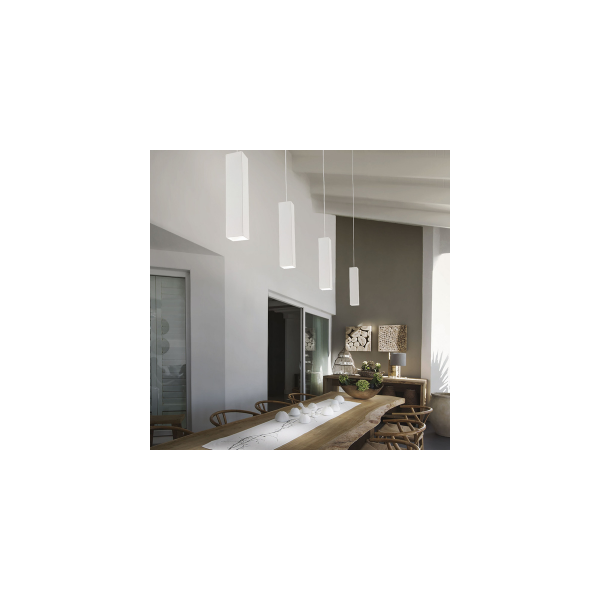 Suspension LED SKY - 6cm - Noir - IDEAL LUX