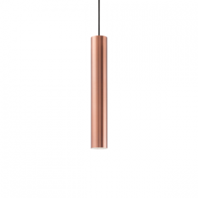 Suspension LED LOOK - Ø 6cm - Cuivre - IDEAL LUX