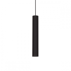 Suspension LED LOOK - Ø 6cm - Noir - IDEAL LUX