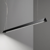 Suspension LED V-LINE - 110cm - Noir - IDEAL LUX