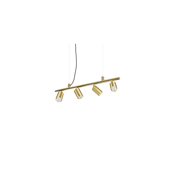 Suspension LED DYNAMITE - 76cm - Laiton - IDEAL LUX