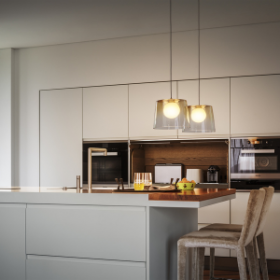 Suspension LED FADE - Ø 27cm - Ambre - IDEAL LUX