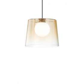 Suspension LED FADE - Ø 27cm - Ambre - IDEAL LUX