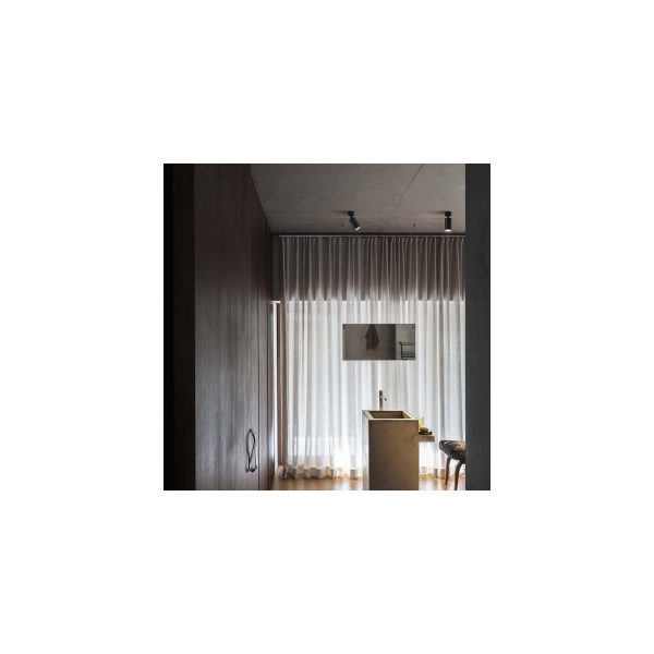 Plafonnier LED DYNAMITE Round - Ø 5,5cm - Noir - IDEAL LUX