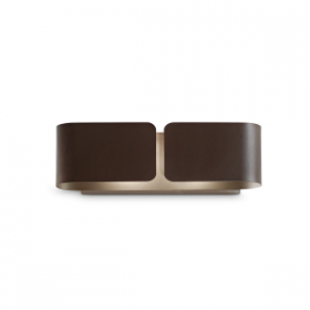 Applique LED CLIP - 44cm - Café - IDEAL LUX