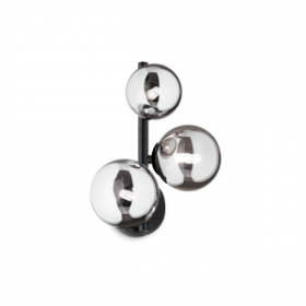 Applique LED PERLAGE - 24cm - Fumé - IDEAL LUX