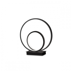 Lampe de table LED OZ - 28cm - Noir - IDEAL LUX