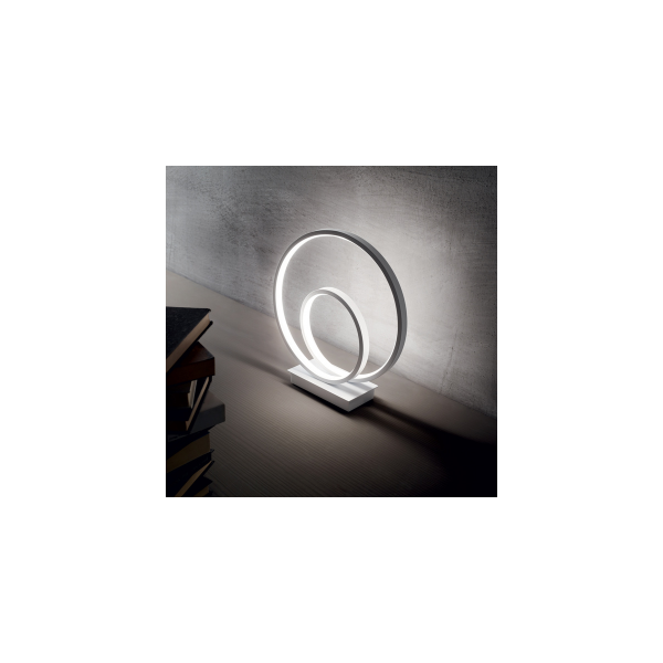 Lampe de table LED OZ - 28cm - Noir - IDEAL LUX